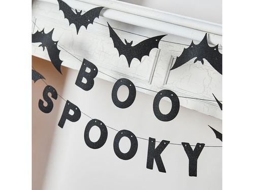 Girlanda Papierowa BOO SPOOKY - 1.5 m - 1 szt.