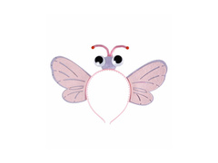 Opaska na głowę motylek