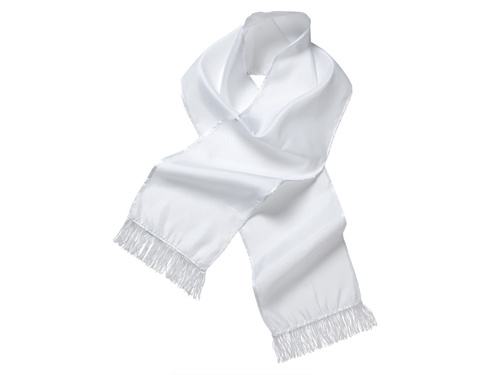 Biały Szal Gangstera - 1 szt.