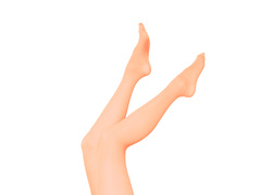 Rajstopy damskie - kremowe - 1 szt.