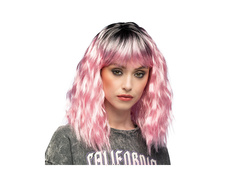 Peruka Ethel różowa