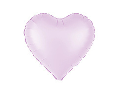Balon foliowy Serce liliowe - 45 cm - 1 szt.