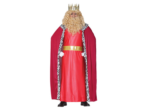 Kostium Król czerwony dla mężczyzny