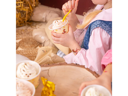 Kubeczki do lodów Koniki- 150 ml - 6 szt.