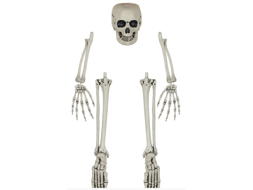 Zestaw dekoracji Zakopany Szkielet na Halloween