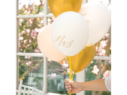 Zestaw balonów lateksowych na Wesele - 30 cm - 6 szt.