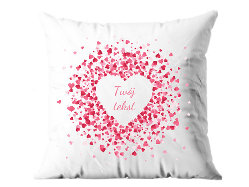Poszewka personalizowana na Walentynki - 1 szt.