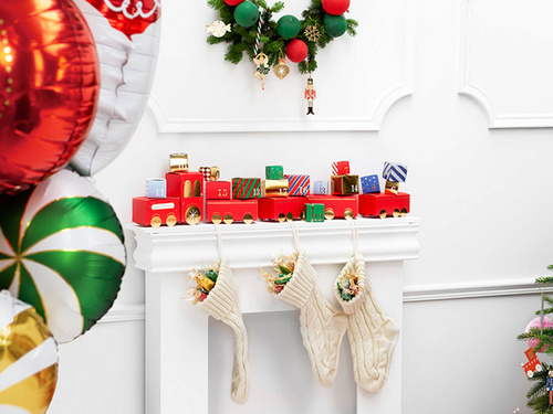 Zawieszka metalowa Dziadek do orzechów - 3 x 10 cm - 1 szt.