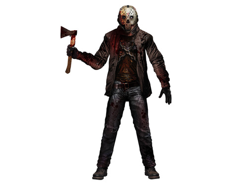 Dekoracja na drzwi Zamaskowany zabójca na Halloween - 1 szt.