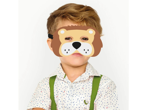 Maska filcowa Lew - 1 szt.