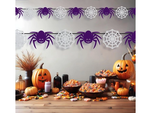 Girlanda z Pająkami - 300 cm - 1 szt.