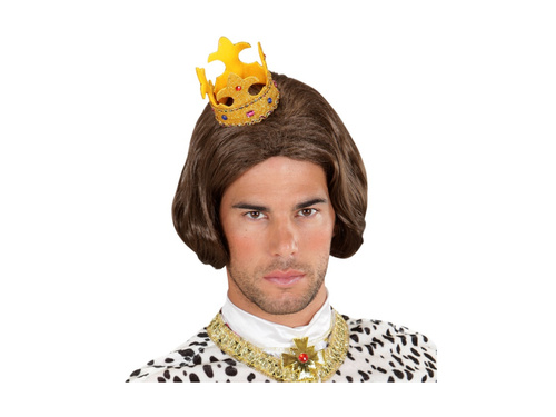 Mini korony z klejnotami - elastyczna