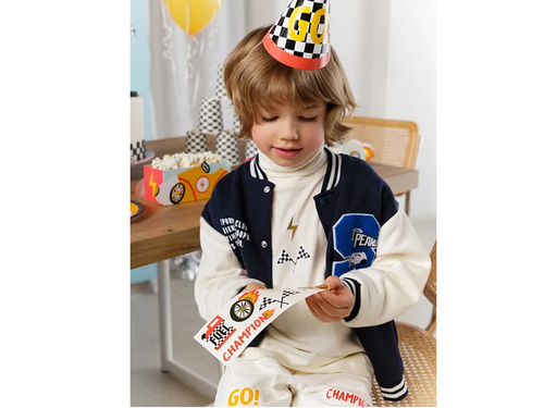 Czapeczki papierowe GO! Autka - 6 szt.