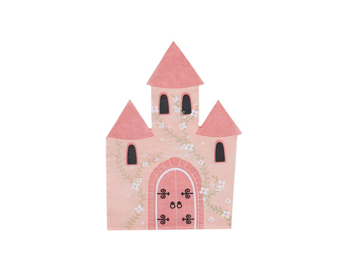 Serwetki urodzinowe Pałac - 16cm x 11.5cm - 16 szt.