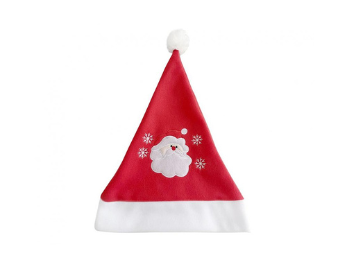 Czapka Mikołaja z naszywką - 1 szt.