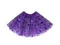 Spódniczka tutu na Halloween fioletowa z lampkami LED - 1 szt.