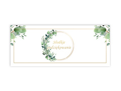 Naklejki na pudełka na ciasto - 8 szt.