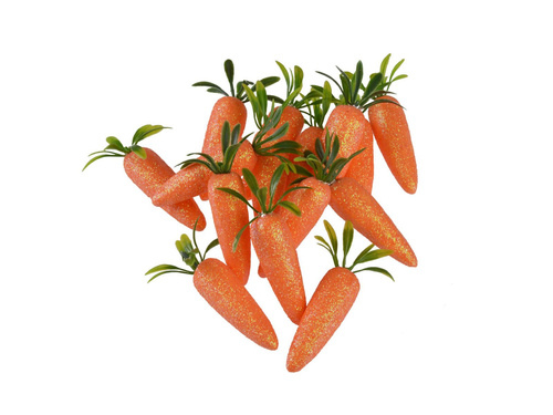 Dekoracyjne marchewki - 5 cm - 15 szt.