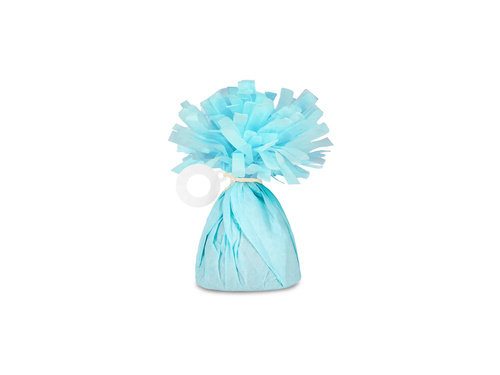 Obciążnik papierowy do balonów napełnionych helem - niebieski - 140 g