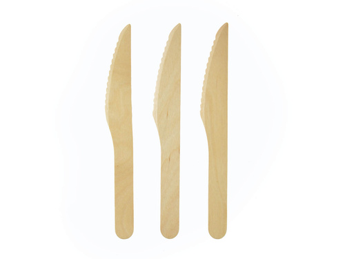 Noże drewniane - 8 szt.