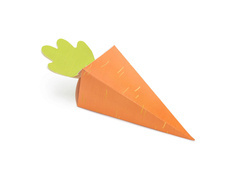 Pudełeczka na prezenty Marchewki - 6 szt.