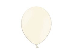 Balony lateksowe pastelowe kremowe - duże - 100 szt.