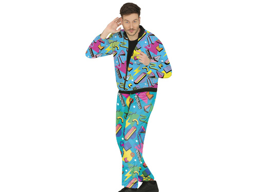 Kostium Disco Dres niebieski - 1 szt.