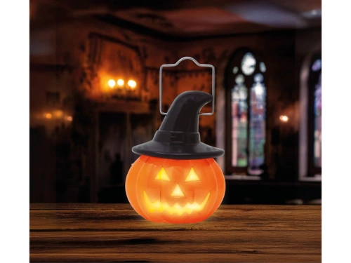 Lampion Dynia na Halloween - 8 cm - 1 szt.