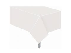 Obrus papierowy biały - 132 x 183 cm - 1 szt.