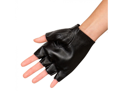 Rękawiczki motocyklisty czarne