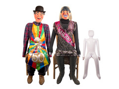 Dekoracja dmuchana Lalka - 130 cm - 1 szt.