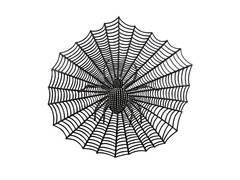 Podstawka pod talerz sieć pająka- 38 cm - 1 szt.