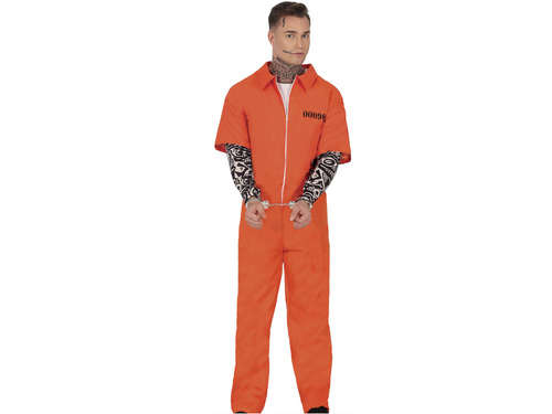 Kostium Więzień dla mężczyzny - 1 szt.