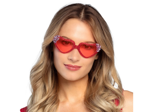 Okulary Serduszka Love - 1 szt.