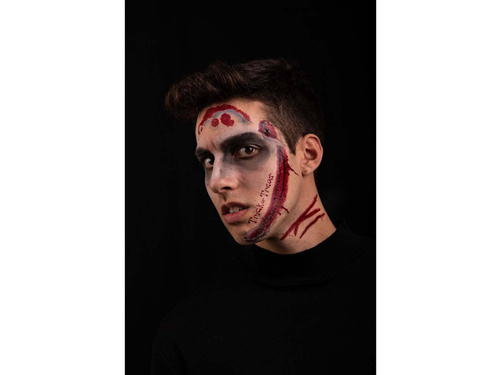 Samoprzylepne naklejki na twarz Rany - 1 op.