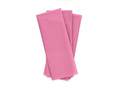 Bibuła ozdobna do pakowania prezentów różowa - 50 x 70 cm - 10 szt.