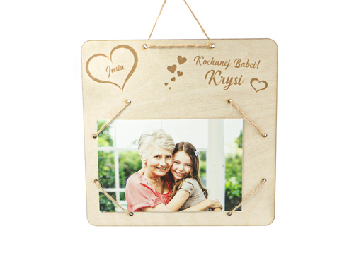Ramka na zdjęcie na Dzień Babci - 1 szt.