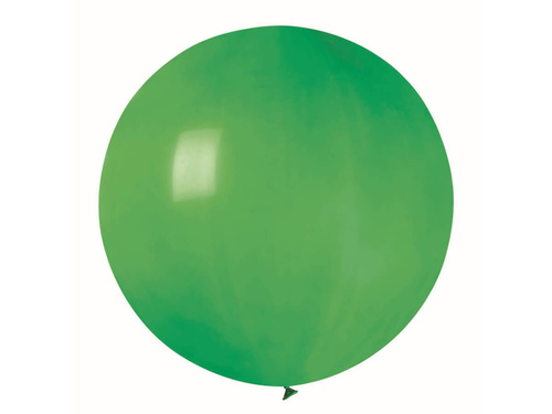 Balon olbrzym 75 cm średnicy - zielony pastel - 1 szt.