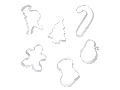 Foremki do ciastek na Boże Narodzenie - 6 szt.