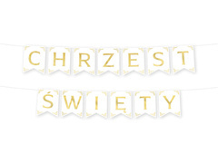 Baner flagi Chrzest Święty - 1,6 m - 1 szt.