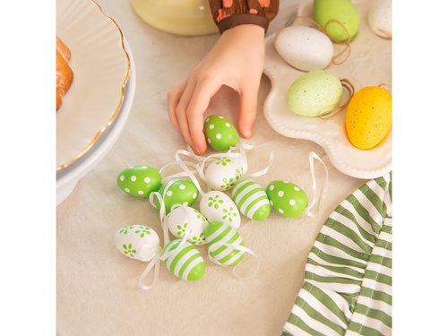 Dekoracja Wisząca Pisanki - 12 szt.