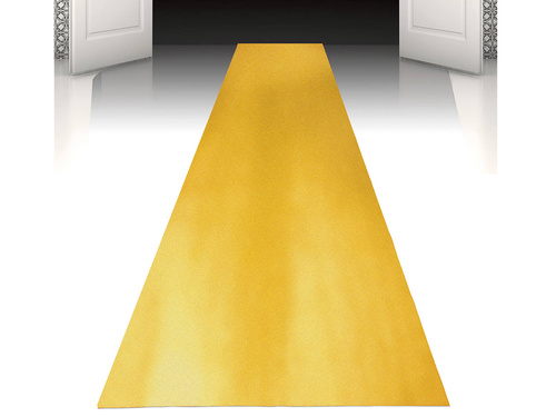 Dekoracja złoty dywan - 4,5 m - 1 szt.