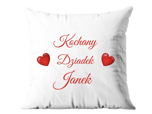 Poszewka personalizowana na dzień dziadka - 1 szt.
