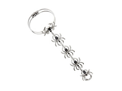 Bransoletka-pierścionek z pająkiem