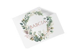 Ściereczka do okularów na dzień babci Wieniec - 1 szt.