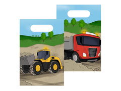 Torebki papierowe Budowa - 8 szt.