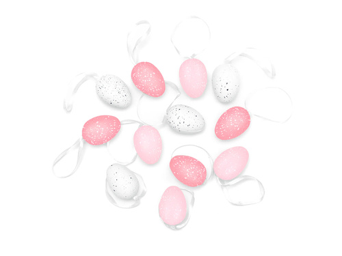 Dekoracja Wisząca Pisanki - 12 szt.