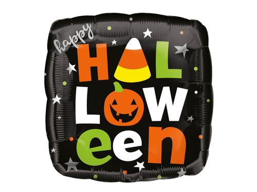 Balon foliowy Happy Halloween - 45 cm