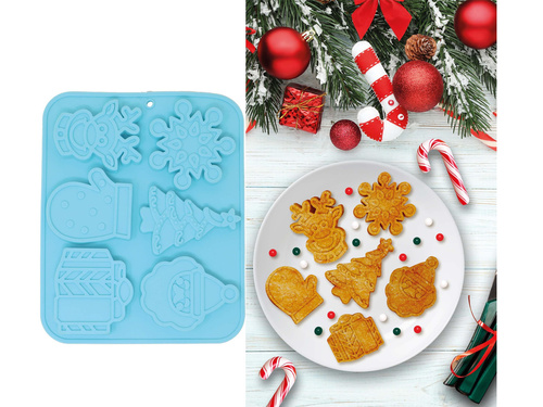 Foremka do ciastek na Boże Narodzenie - 6 szt.