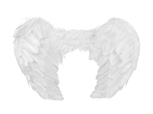 Skrzydła anioła białe - 60 x 45 cm - 1 szt.